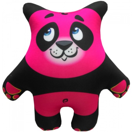 Игрушка Панда розовая